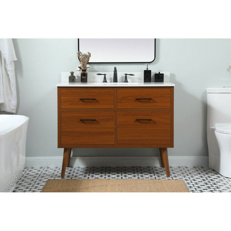Ensemble de meuble-lavabo simple 42 po Steinfeldt, Teck