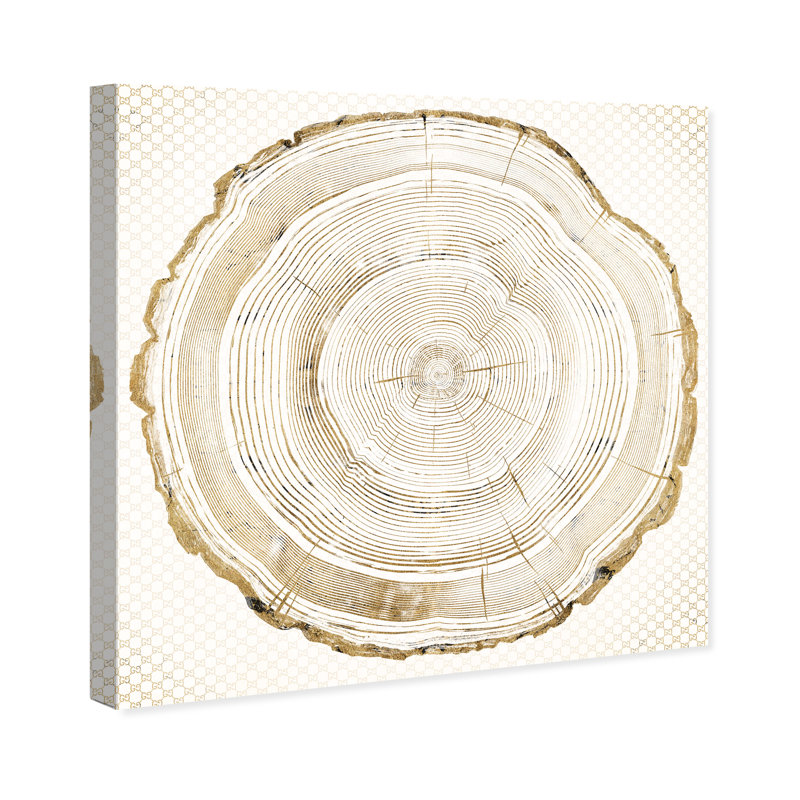 Impression sur toile florale et botanique, H 12 po x l 12 po x P 0,8 po