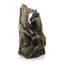 Fiberglass and Resin Tiered Woodcut Fountain-97804530