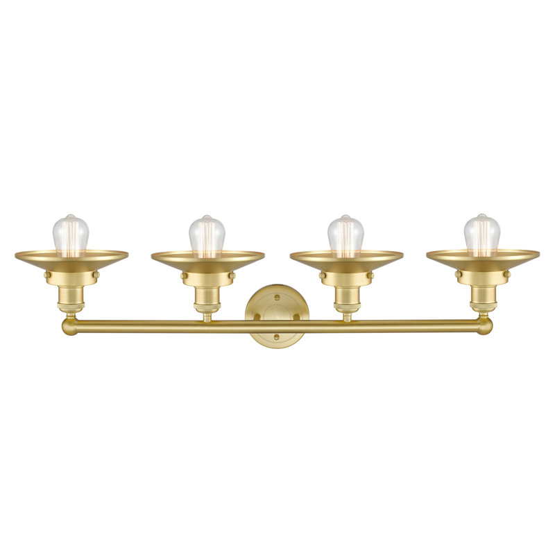 Krysia 4 - Light Dimmable Vanity Light, Satin Gold, Satin Gold