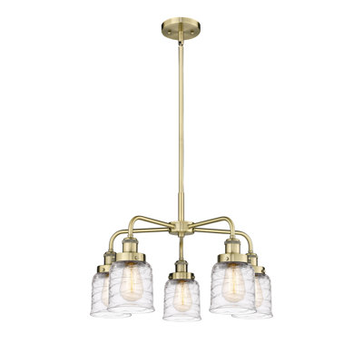 Bejtullah 5 - Light Glass Dimmable Chandelier