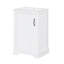 Meuble-lavabo de 20 po avec lavabo, armoire de salle de bain avec porte à fermeture douce, support de rangement et tablette réglable-336380014