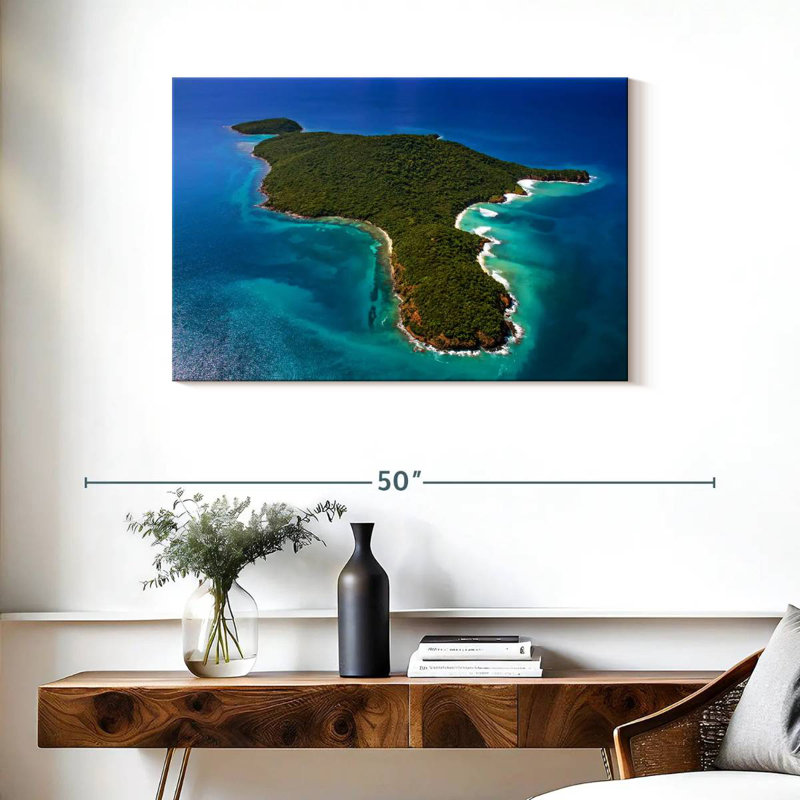 Gillard Island à Porto Rico, H 24 po x l 36 po