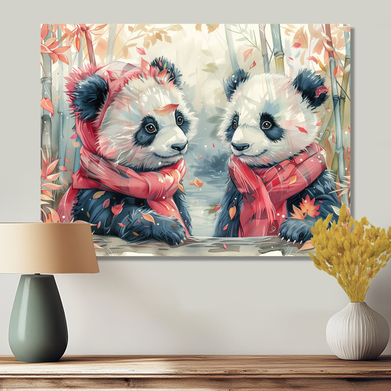 «Zac - Panda Animal», reproduction d'art murale, H 12 po x l 20 po, Sans cadre