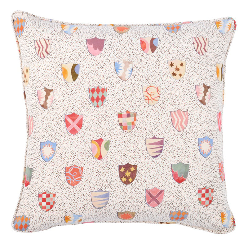 Coussin héraldique Schocalacher x Happy Menocal