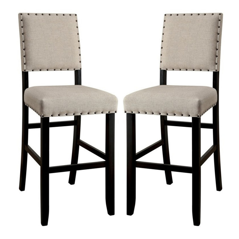 Tabouret Aalayah, 2, Brun