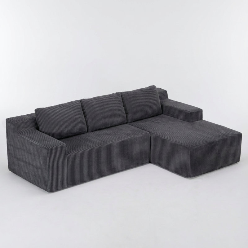 Sectionals, Foam Padding - Gray