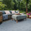 Azaad Navy/Grey Indoor/Outdoor Rug-528394535