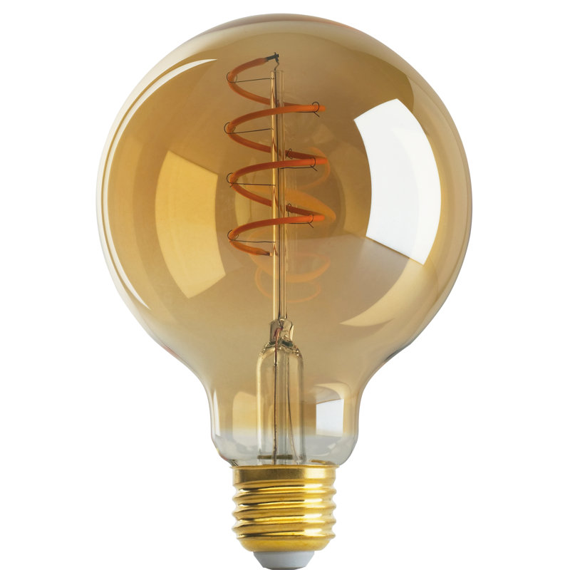 Amber Dimmable G30 LED Bulb with Screw-in Base