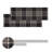 Vergean Rectangle Plaid 70% Cotton / 30% Cotton Polyester Blend Table Runner-2140881242