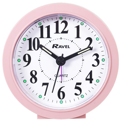 Analogue Quartz Movement / Crystal Alarm Tabletop Clock