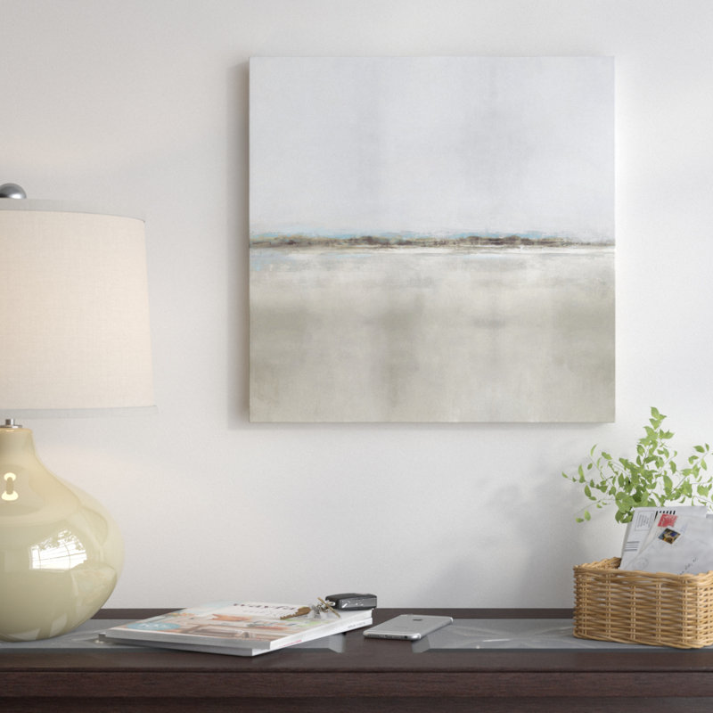 «Whisper II» par Rachel Springer, reproduction sur toile tendue sur châssis, H 18 po x l 18 po x P 1,5 po, Pas de tapis