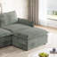 Canapé modulaire en U avec repose-pieds mobile Allan-1653318795