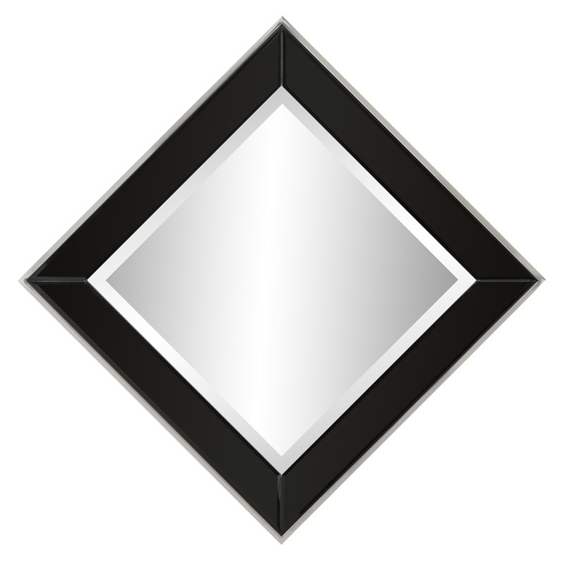 Miroir biseauté, Noir, noir, noir, noir