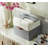 Foldable Lidded Storage Bin Collapsible Sturdy Cationic Fabric Storage Basket Cube Handles-280915227