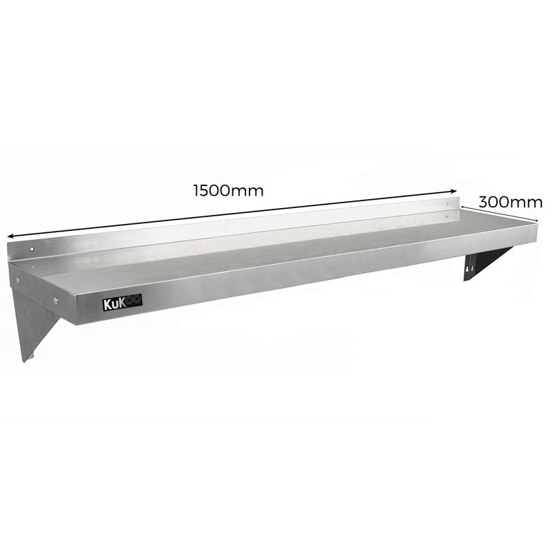 150cm W Stainless Steel Shelving Unit