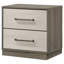 Table de chevet 2 tiroirs Edmondson