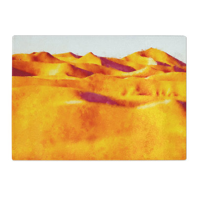 Sand Dunes of Iran Painting Chopping Board