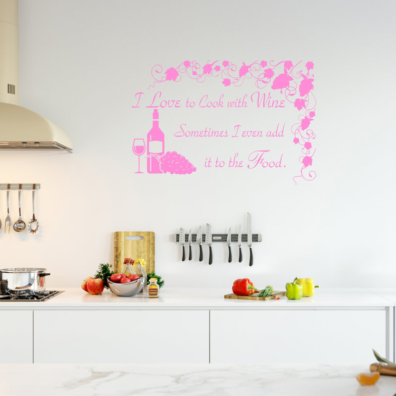 Adhésif décoratif, H 18 po x l 27 po, Rose