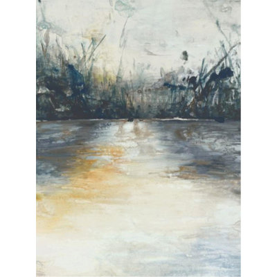 Gloomy River Painting by Sara Brown