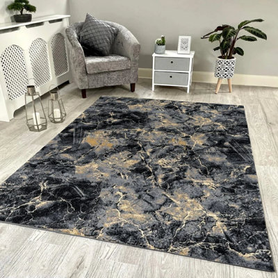 Marble Machine Tufted Area Rug