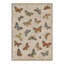Tapis d'intérieur beige / brun avec envers antidérapant Adaline Novella-1663187345