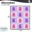 Giclée rose et lilas encadrée, design par Lish Creative-130746114-130746117
