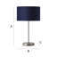 Dadiva Brushed Chrome Stem Table Lamp with Velvet Reni Shade-1596699732-1570921146-1570921149