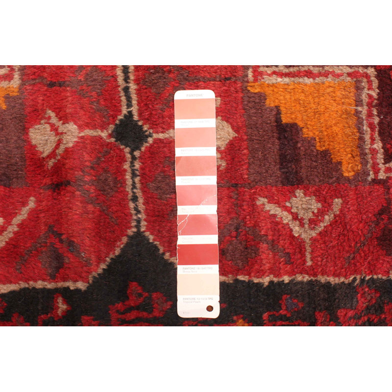 Rizbaft Red Rug 3'7" x 6'4"