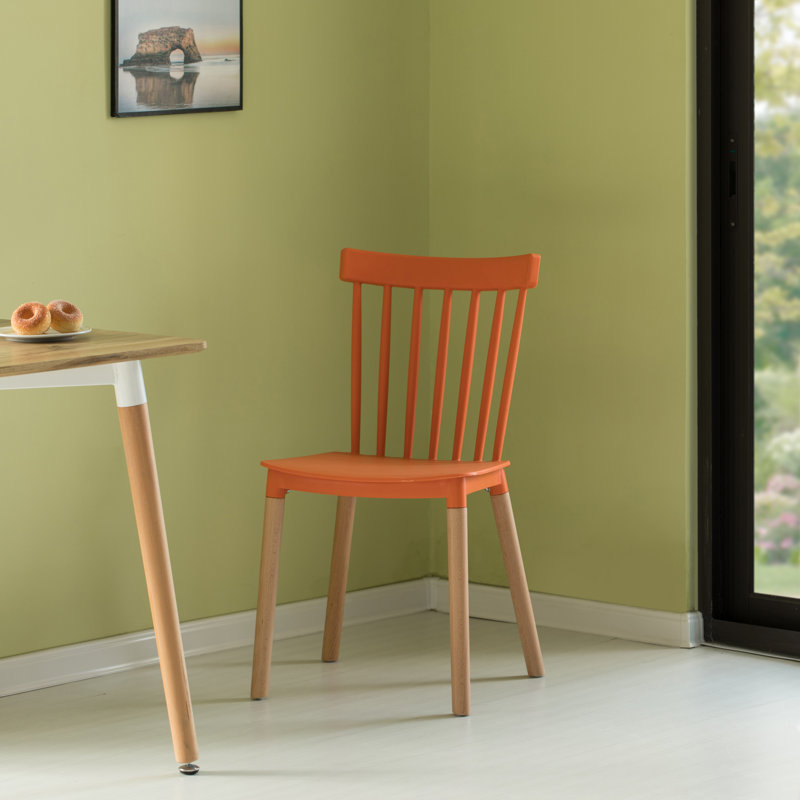 Barvick 18'' H Side Chair, Orange