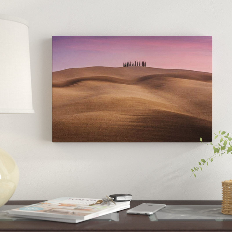 «Autumn in Tuscany IV», reproduction sur toile, H 40 po x l 60 po x P 1,5 po, Toile tendue, Pas de tapis