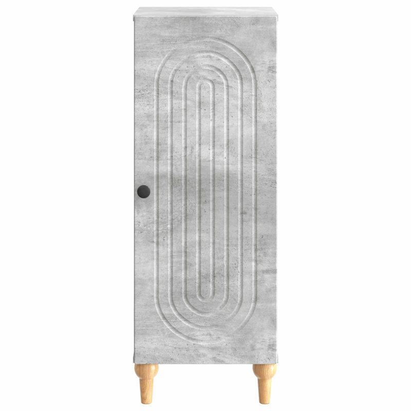 33cm Sideboard, Concrete Grey