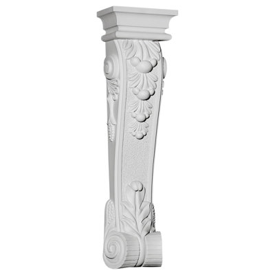 Endurathane Monique Corbel, 10 1/8"W x 5 7/8"D x 37"H, Factory Primed (4-Pack)