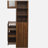 Kitchen Pantry Cabinet With Multi-functional Pull-out Tiered Storage Shelves