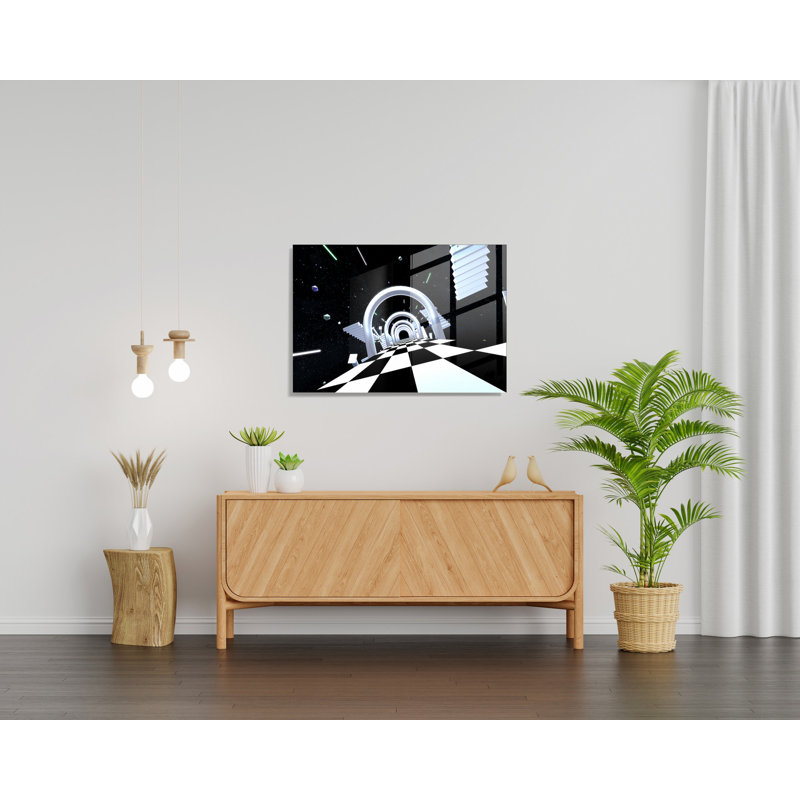 Stunning Tempered Glass Wall Art Painting, 27.6 x 39.4 inches | 100% Tempered Glass, Thickness: 0.16 inches | Elegant Home Decor for Living Room or Office, Durable & Easy to Clean, Perfect Gift Idea