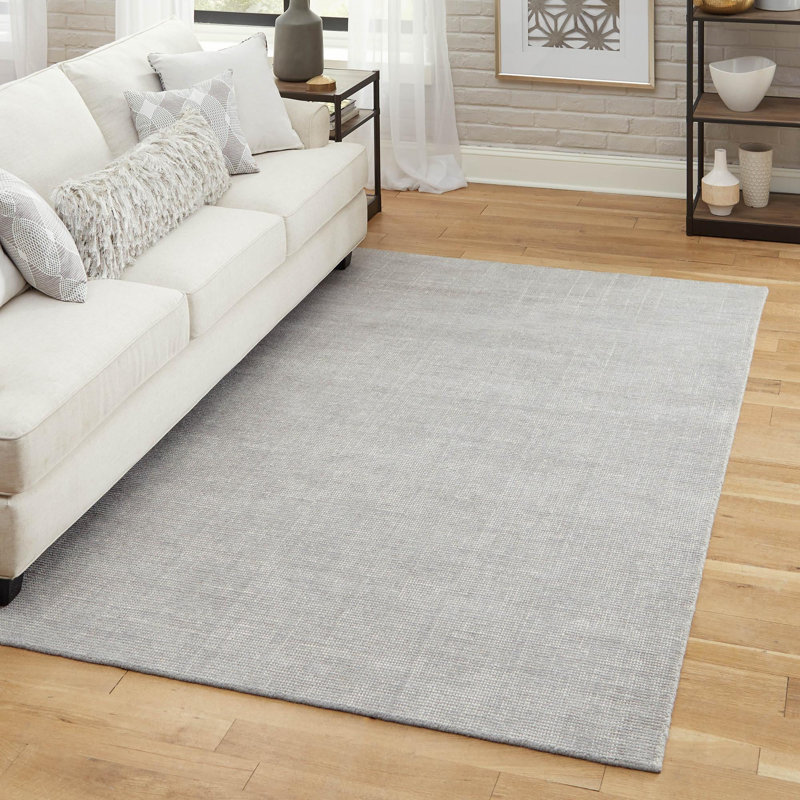 Liabah Wool Striped Indoor Rug, Rectangle 7'10" x 11'