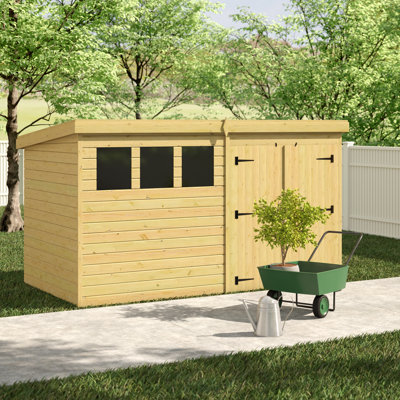 Shiplap Pent Wooden Shed