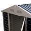 6x4 FT Metal Apex Roof Garden Tool Storage Shed