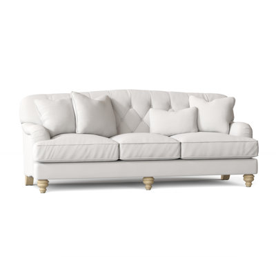 Sullivan 90" Charles of London Sofa with Reversible Cushions by Birch Lane