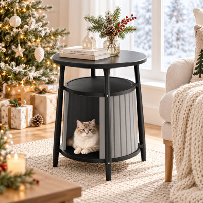 Table d'appoint ronde Cat House