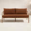 Aimee 65" Wide Outdoor Sofa, Sienna