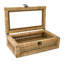 Hand Woven Rattan Metal Storage Bin