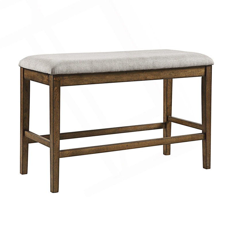 Banc à hauteur de comptoir, Gris