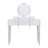 Luxury Vanity Desk With Round Mirror,Height-Adjustable, Stylish Dressing Table Set, 4 Drawers & Stool