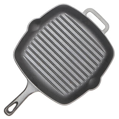 Commercial Chef Reversible Grill Cast Iron Griddle CHFLRGG5, Color
