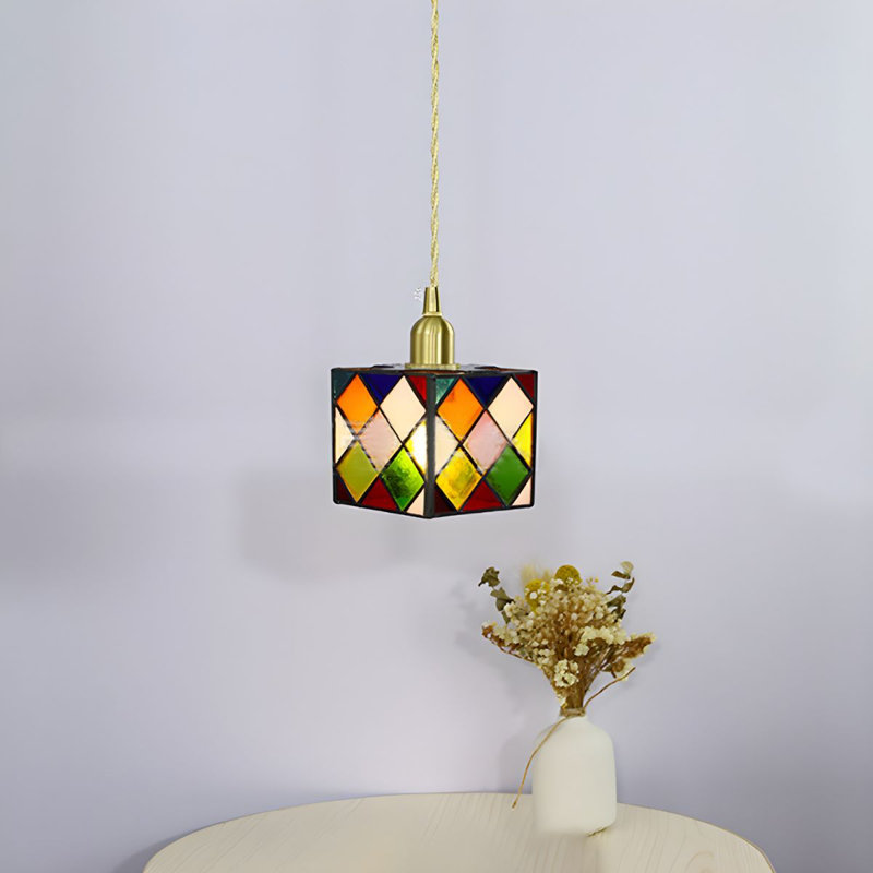 Lampe suspendue Tiffany