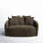 Esmeray 62" Curved Oversized Loveseat-267219137