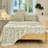 Ensemble de draps 100% coton jaunes-102832029