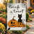 Black orange trick cat
