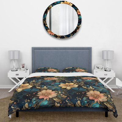 Ensemble de housse de couette Flowers Elegance